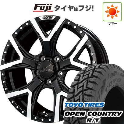 【新品】デリカD5 夏タイヤ ホイール4本セット 215/70R16 トーヨー オープンカントリー R/T RBL クライメイト SUW フォルテ 16インチ(送料無料)｜フジ スペシャルセレクション