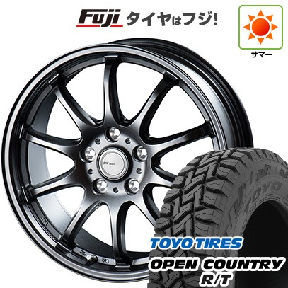 【新品国産車用5穴114.3】 夏タイヤ ホイール4本セット 225/60R17 トーヨー オープンカントリー R/T RBL ビッグウエイ BWスポーツ ZT10 7J 17インチ(送料無料)｜フジ スペシャルセレクション
