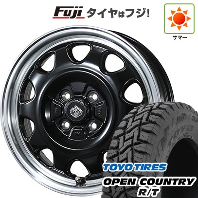 【新品 軽自動車】軽トラ 軽バン 夏タイヤ ホイール4本セット 145/80R12 80/78N トーヨー オープンカントリー R/T RBL トピー ランドフット SWZ 12インチ(送料無料)|フジ スペシャルセレクション