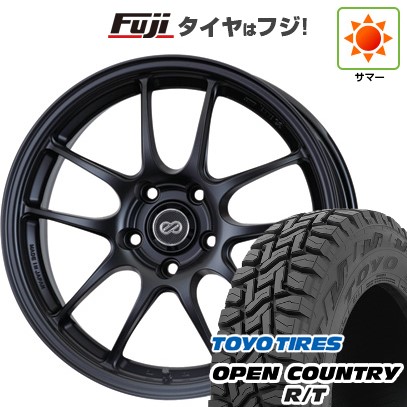 【新品国産車用5穴114.3】 夏タイヤ ホイール4本セット 225/60R17 トーヨー オープンカントリー R/T RBL ENKEI エンケイ PF01 17インチ(送料無料)｜フジ スペシャルセレクション