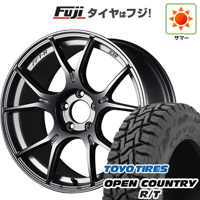 【新品国産車用5穴114.3】 夏タイヤ ホイール4本セット 225/60R17 トーヨー オープンカントリー R/T RBL SSR GT GTX02 17インチ(送料無料)｜フジ スペシャルセレクション 114,700円