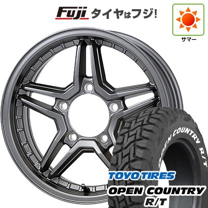 【新品】ジムニーシエラ/ジムニーノマド 夏タイヤ ホイール4本セット 225/70R16 トーヨー オープンカントリー R/T RWL/RBL ジャオス エクセルJX3 16インチ(送料無料)|フジ スペシャルセレクション