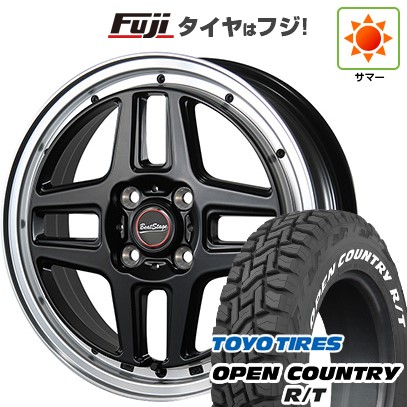 【新品 軽自動車】タフト ソリオ 夏タイヤ ホイール4本セット 165/65R15 トーヨー オープンカントリー R/T RWL/RBL ブレスト ビートステージ WT-C 5J 15インチ(送料無料)
