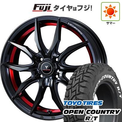 【新品 軽自動車】タフト ソリオ 夏タイヤ ホイール4本セット 165/65R15 トーヨー オープンカントリー R/T RWL/RBL WEDS ウェッズ ノヴァリス ローグ VF 4.5J 15インチ(送料無料)