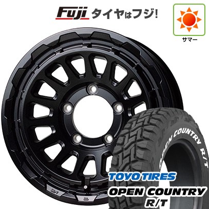 【新品】ジムニー 夏タイヤ ホイール4本セット 185/85R16 トーヨー オープンカントリー R/T RWL/RBL ホットスタッフ バークレイハードロック リザード 16インチ(送料無料)｜フジ スペシャルセレクション