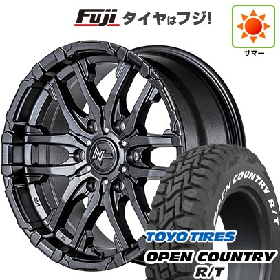 【新品】プラド/ハイラックス 夏タイヤ ホイール4本セット 265/65R17 トーヨー オープンカントリー R/T RWL/RBL MID WHEELS NITRO POWER M26 クロスファング 17インチ(送料無料)|フジ スペシャルセレクション