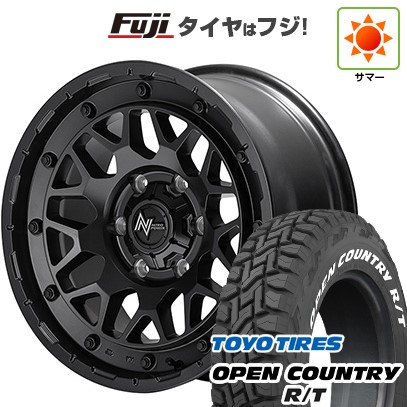 【新品】プラド/ハイラックス 夏タイヤ ホイール4本セット 265/65R17 トーヨー オープンカントリー R/T RWL/RBL MID WHEELS NITRO POWER M29 スティンガー 17インチ(送料無料)｜フジ スペシャルセレクション