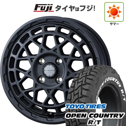 【新品 軽自動車】ハスラー デリカミニ(4WD) 夏タイヤ ホイール4本セット 165/60R15 トーヨー オープンカントリー R/T RWL/RBL WEDS ウェッズアドベンチャー マッドヴァンス X タイプM 15インチ(送料無料) サマータイヤ|フジ スペシャルセレクション