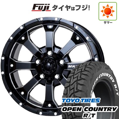 【新品】デリカD5 夏タイヤ ホイール4本セット 235/70R16 トーヨー オープンカントリー R/T RWL/RBL トライスター MKW MK-46 M/L+ 16インチ(送料無料)｜フジ スペシャルセレクション
