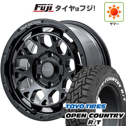 【新品】プラド/ハイラックス 夏タイヤ ホイール4本セット 265/65R17 トーヨー オープンカントリー R/T RWL/RBL RAYS レイズ デイトナ M9+ 17インチ(送料無料) サマータイヤ｜フジ スペシャルセレクション