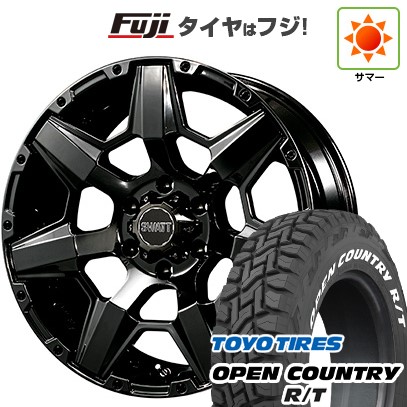 【新品】プラド/ハイラックス 夏タイヤ ホイール4本セット 265/65R17 トーヨー オープンカントリー R/T RWL/RBL クライメイト スワット(SBC) 17インチ(送料無料)｜フジ スペシャルセレクション