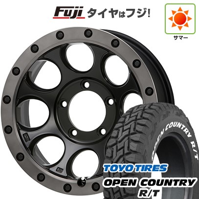 【新品】ジムニー 夏タイヤ ホイール4本セット 185/85R16 トーヨー オープンカントリー R/T RWL/RBL MLJ エクストリームJ XJ03 16インチ(送料無料)｜フジ スペシャルセレクション 89,815円