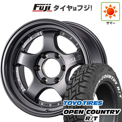 【新品】プラド/ハイラックス 夏タイヤ ホイール4本セット 265/65R17 トーヨー オープンカントリー R/T RWL/RBL SSR ディバイド SP1 トレイル 17インチ(送料無料)｜フジ スペシャルセレクション
