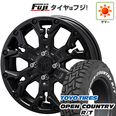 【新品 軽自動車】タフト ソリオ 夏タイヤ ホイール4本セット 165/65R15 トーヨー オープンカントリー R/T RWL/RBL クリムソン マーテルギア(MG) ゴーレム Jr 4.5J 15インチ(送料無料)