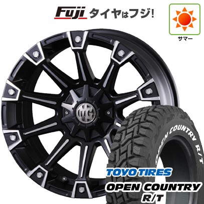【新品】プラド/ハイラックス 夏タイヤ ホイール4本セット 265/65R17 トーヨー オープンカントリー R/T RWL/RBL クリムソン マーテルギア(MG) モンスター 17インチ(送料無料)|フジ スペシャルセレクション