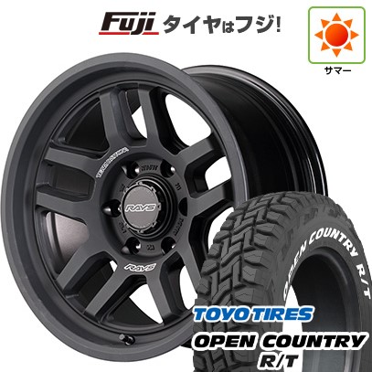 【新品】プラド/ハイラックス 夏タイヤ ホイール4本セット 265/65R17 トーヨー オープンカントリー R/T RWL/RBL RAYS レイズ デイトナ D325 17インチ(送料無料) サマータイヤ｜フジ スペシャルセレクション