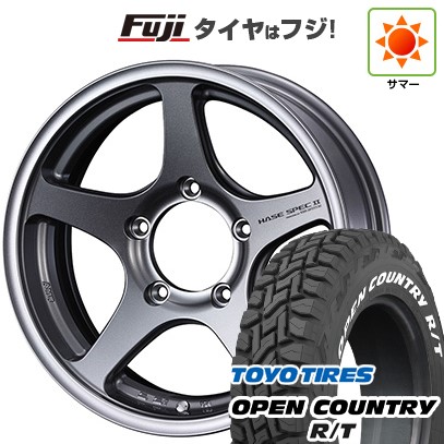 【新品】ジムニーシエラ/ジムニーノマド 夏タイヤ ホイール4本セット 225/70R16 トーヨー オープンカントリー R/T RWL/RBL WEDS ウェッズアドベンチャー ハセスペック2 16インチ(送料無料) サマータイヤ｜フジ スペシャルセレクション