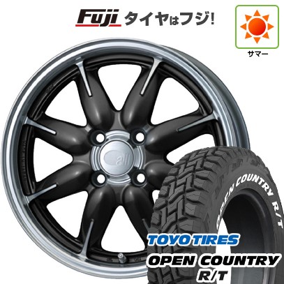 【新品 軽自動車】 夏タイヤ ホイール4本セット 165/60R15 トーヨー オープンカントリー R/T RWL/RBL ENKEI エンケイ allシリーズ オールワン 15インチ(送料無料) サマータイヤ|フジ スペシャルセレクション