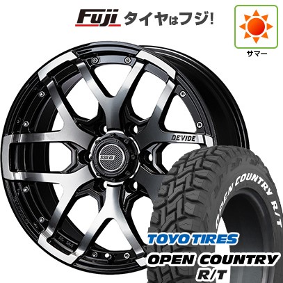 【新品】プラド/ハイラックス 夏タイヤ ホイール4本セット 265/65R17 トーヨー オープンカントリー R/T RWL/RBL SSR ディバイド ZS 17インチ(送料無料)|フジ スペシャルセレクション