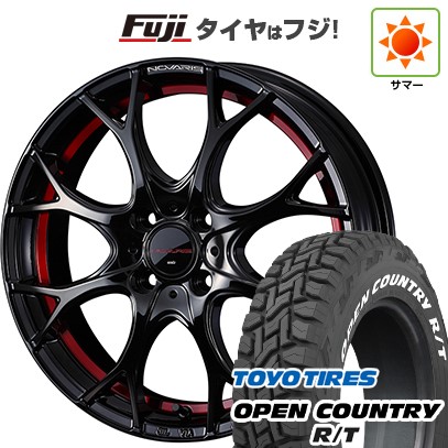 【新品 軽自動車】タフト ソリオ 夏タイヤ ホイール4本セット 165/65R15 トーヨー オープンカントリー R/T RWL/RBL WEDS ウェッズ ノヴァリス ローグ UY 4.5J 15インチ(送料無料)