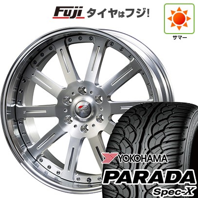 【新品】ランクル250/ランクル300 夏タイヤ ホイール4本セット 285/45R22 ヨコハマ PARADA Spec-X エルフォード エルフォード ランスロット 9J 22インチ(送料無料)|フジ スペシャルセレクション
