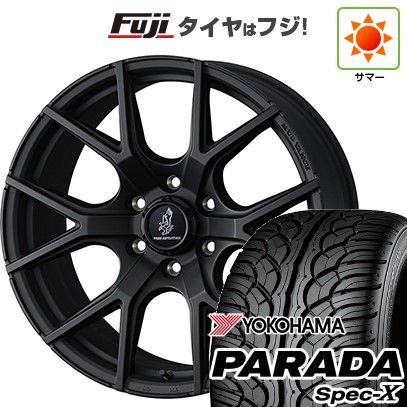 【新品国産車用6穴139.7】 夏タイヤ ホイール4本セット 285/50R20 ヨコハマ PARADA Spec-X WEDS ウェッズアドベンチャー マッドヴァンス SD 8.5J 20インチ(送料無料)