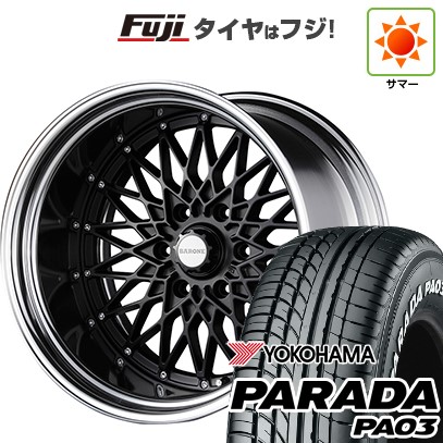 【新品】ハイエース200系 夏タイヤ ホイール4本セット 215/65R16 109/107S ヨコハマ PARADA PA03 ホワイトレター ファブレス ヴァローネ RM-6 2P 7J 16インチ(送料無料)|フジ スペシャルセレクション