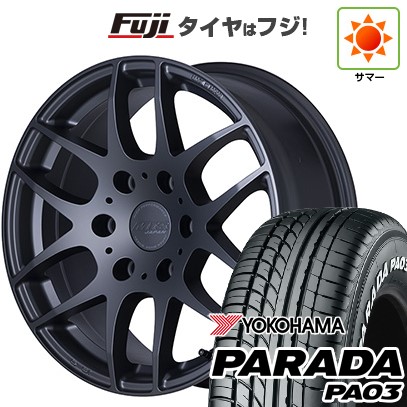 【新品】ハイエース200系 夏タイヤ ホイール4本セット 215/60R17 109/107S ヨコハマ PARADA PA03 ホワイトレター エムテクノ M.T.S.JAPAN アドバンス キャステッド 17インチ(送料無料)