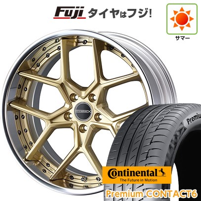 【新品国産車用5穴114.3】 夏タイヤ ホイール4本セット 245/40R21 コンチネンタル コンチ プレミアムコンタクト6(限定) WEDS ウェッズ マーベリック 1505S 9J 21インチ(送料無料)