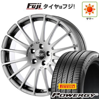 【新品】オーラ 夏タイヤ ホイール4本セット 205/50R17 ピレリ パワジー OZ スーパーツーリズモ GT 7J 17インチ(送料無料)