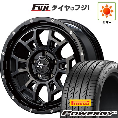 【新品国産車用5穴114.3】 夏タイヤ ホイール4本セット 215/65R16 ピレリ パワジー MID WHEELS NITRO POWER H6 スラッグ 7J 16インチ(送料無料)