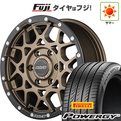 【新品国産車用5穴114.3】 夏タイヤ ホイール4本セット 215/60R17 ピレリ パワジー RAYS レイズ デイトナ M8 xB Edition 7J 17インチ(送料無料)|フジ スペシャルセレクション