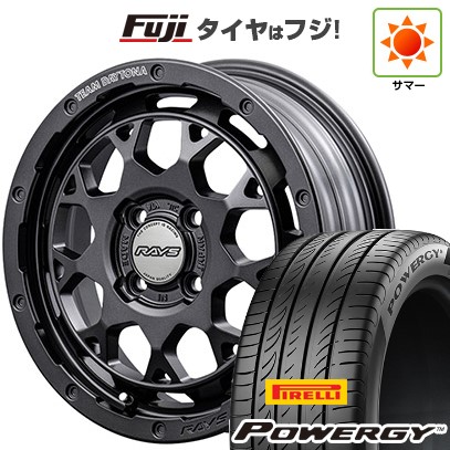 【新品 軽自動車】N-BOX タント スペーシア 夏タイヤ ホイール4本セット 165/55R15 ピレリ パワジー RAYS レイズ デイトナ M9+ SPEC-M 5J 15インチ(送料無料)
