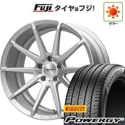 【新品国産車用5穴114.3】 夏タイヤ ホイール4本セット 225/55R18 ピレリ パワジー MLJ ハイペリオン CVX 8J 18インチ(送料無料)|フジ スペシャルセレクション