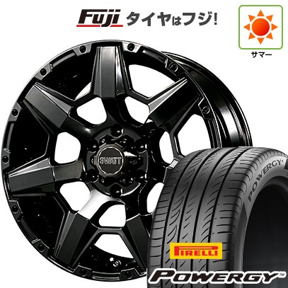 【新品国産車用6穴139.7】 夏タイヤ ホイール4本セット 285/50R20 ピレリ パワジー クライメイト スワット(SBC) 8.5J 20インチ(送料無料)