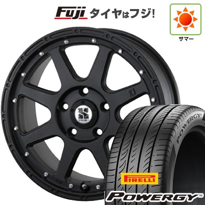 【新品国産車用5穴114.3】 夏タイヤ ホイール4本セット 235/60R18 ピレリ パワジー MLJ エクストリームJ 8J 18インチ(送料無料)|フジ スペシャルセレクション