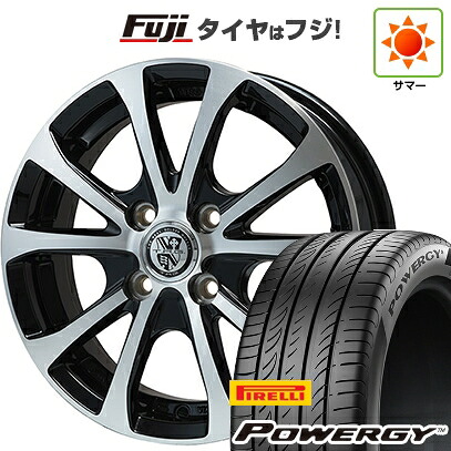 【新品 軽自動車】N-BOX タント スペーシア 夏タイヤ ホイール4本セット 165/55R15 ピレリ パワジー ビッグウエイ TRG-バーン XPII 4.5J 15インチ(送料無料)|フジ スペシャルセレクション