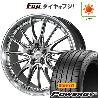 【新品国産車用5穴114.3】 夏タイヤ ホイール4本セット 225/55R18 ピレリ パワジー トピー ドルフレン ヒューバー 7.5J 18インチ(送料無料)|フジ スペシャルセレクション