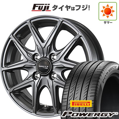 【新品 軽自動車】N-BOX タント スペーシア 夏タイヤ ホイール4本セット 165/55R15 ピレリ パワジー トピー シビラ NEXT F05 4.5J 15インチ(送料無料)