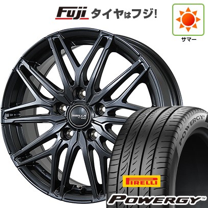 【新品国産車用5穴114.3】 夏タイヤ ホイール4本セット 195/60R16 ピレリ パワジー トピー シビラ NEXT W45 6.5J 16インチ(送料無料)