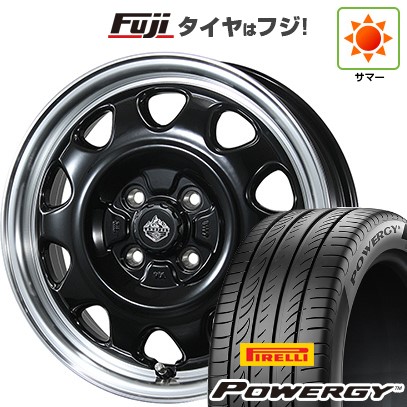 【新品 軽自動車】N-BOX タント スペーシア 夏タイヤ ホイール4本セット 165/55R15 ピレリ パワジー トピー ランドフット SWZ 数量限定 4.5J 15インチ(送料無料)