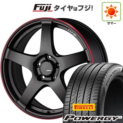 【新品国産車用5穴114.3】 夏タイヤ ホイール4本セット 225/65R17 ピレリ パワジー SSR GT GTV01 17インチ(送料無料)