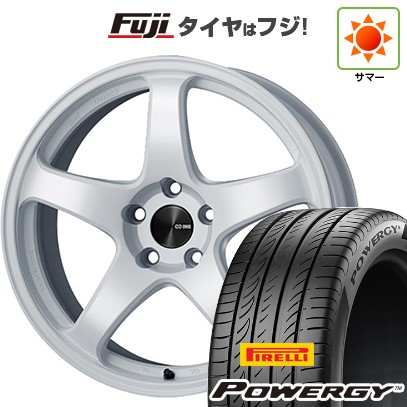 【新品国産車用5穴114.3】 夏タイヤ ホイール4本セット 225/45R19 ピレリ パワジー ENKEI エンケイ PerformanceLine PF05 8J 19インチ(送料無料)｜フジ スペシャルセレクション