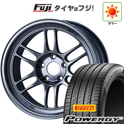 【新品国産車用5穴114.3】 夏タイヤ ホイール4本セット 225/65R17 ピレリ パワジー ENKEI エンケイ Racing RP-F1 7J 17インチ(送料無料)｜フジ スペシャルセレクション