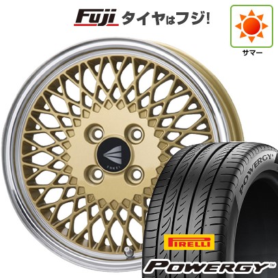 【新品 軽自動車】N-BOX タント スペーシア 夏タイヤ ホイール4本セット 165/55R15 ピレリ パワジー ENKEI エンケイ Neo Classic ENKEI 92 5J 15インチ(送料無料)
