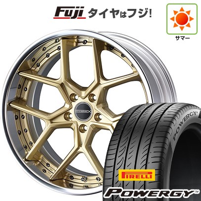 【新品国産車用5穴114.3】 夏タイヤ ホイール4本セット 235/55R18 ピレリ パワジー WEDS ウェッズ マーベリック 1505S 8J 18インチ(送料無料)