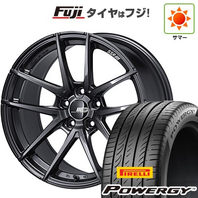 【新品国産車用5穴114.3】 夏タイヤ ホイール4本セット 215/45R18 ピレリ パワジー SSR ライナー タイプ10モノブロック 7.5J 18インチ(送料無料)