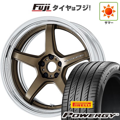 【新品国産車用5穴114.3】 夏タイヤ ホイール4本セット 245/40R20 ピレリ パワジー WORK ワーク エモーション T5R 2P 8.5J 20インチ(送料無料)|フジ スペシャルセレクション