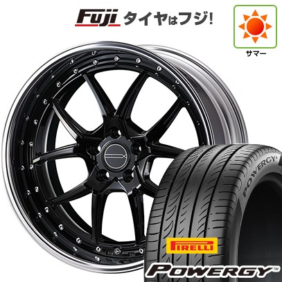 【新品国産車用5穴114.3】 夏タイヤ ホイール4本セット 225/60R18 ピレリ パワジー WEDS ウェッズ マーベリック 1705S 8J 18インチ(送料無料)｜フジ スペシャルセレクション