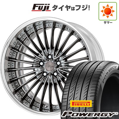 【新品国産車用5穴114.3】 夏タイヤ ホイール4本セット 245/35R19 ピレリ パワジー WORK ワーク シュヴァート グラソン 8.5J 19インチ(送料無料)